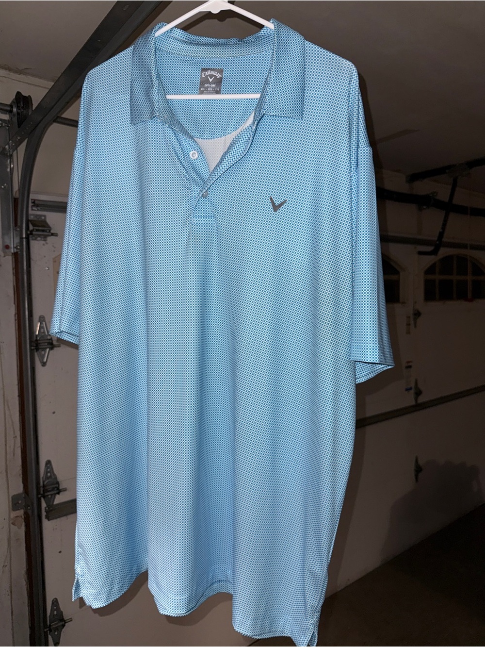 Callaway Light Blue Men’s Golf Polo Shirt